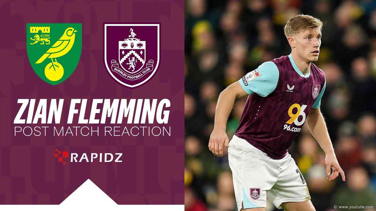 Flemming On Wonder Strike & Away Win | REACTION | Norwich City 1-2 Burnley