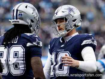 Rush throws for career-high 3 TDs, Cowboys force 4 turnovers to beat Panthers 30-14