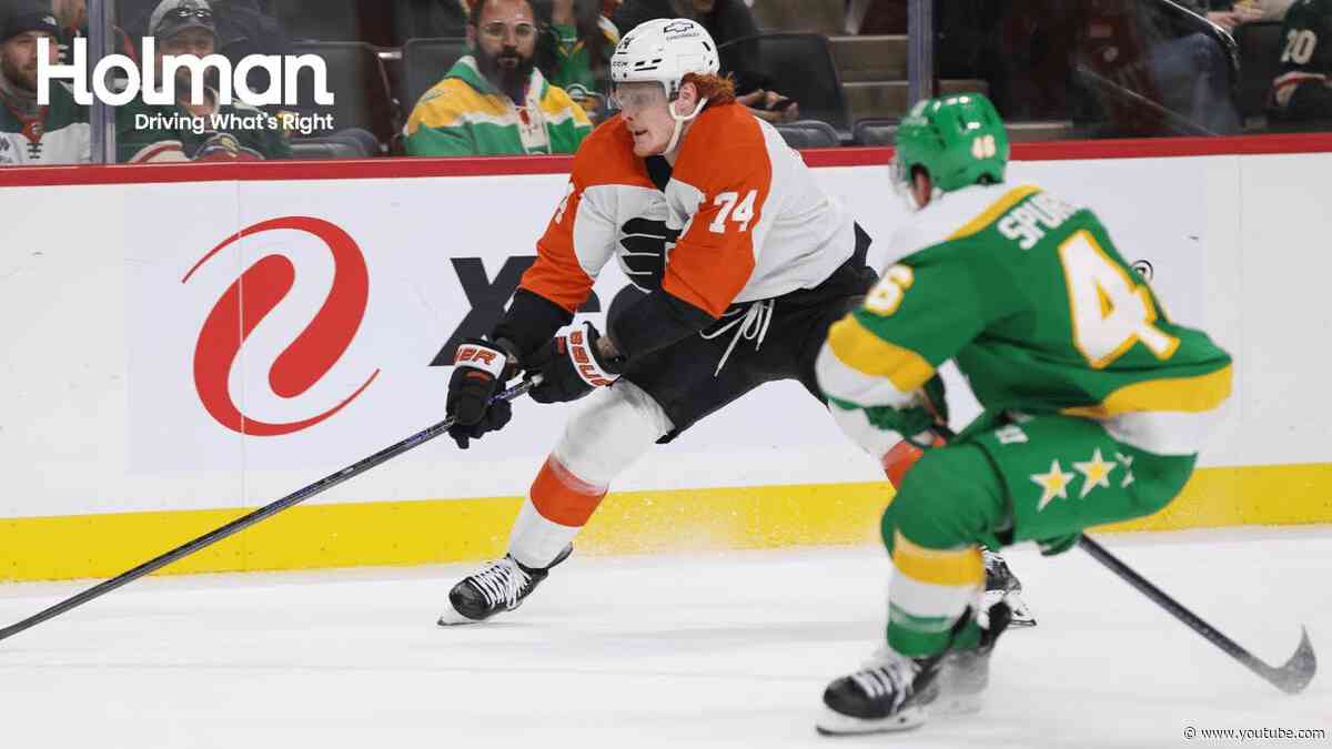 Philadelphia Flyers vs Minnesota Wild. 14 december 2024