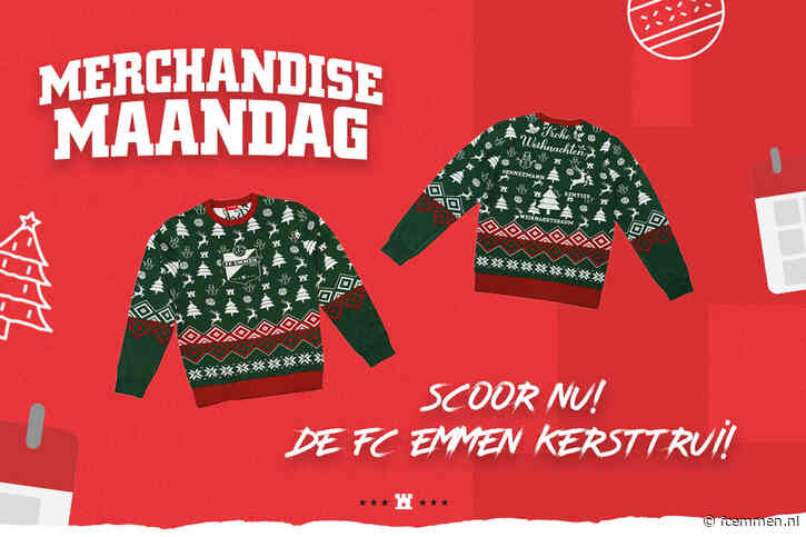 Merchandise Maandag: de FC Emmen Kersttrui