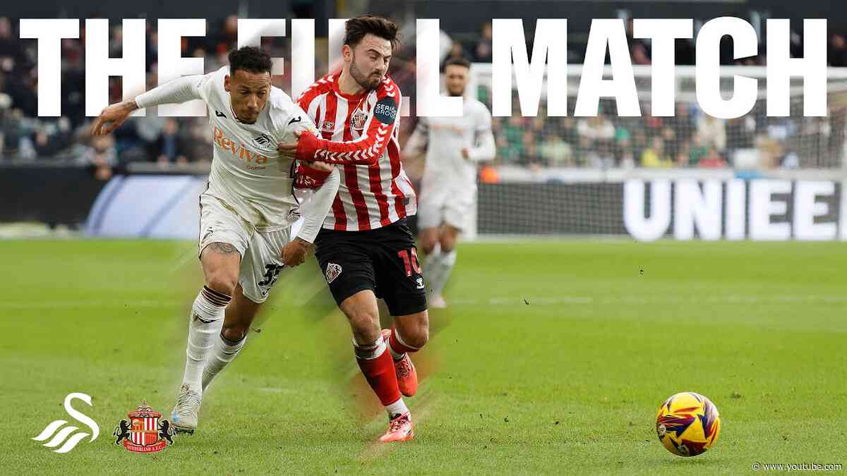 Swansea City v Sunderland | The Full Match