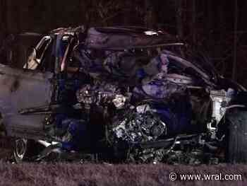 Woman killed in wrong-way crash in Johnston County, police searching for driver who ran away