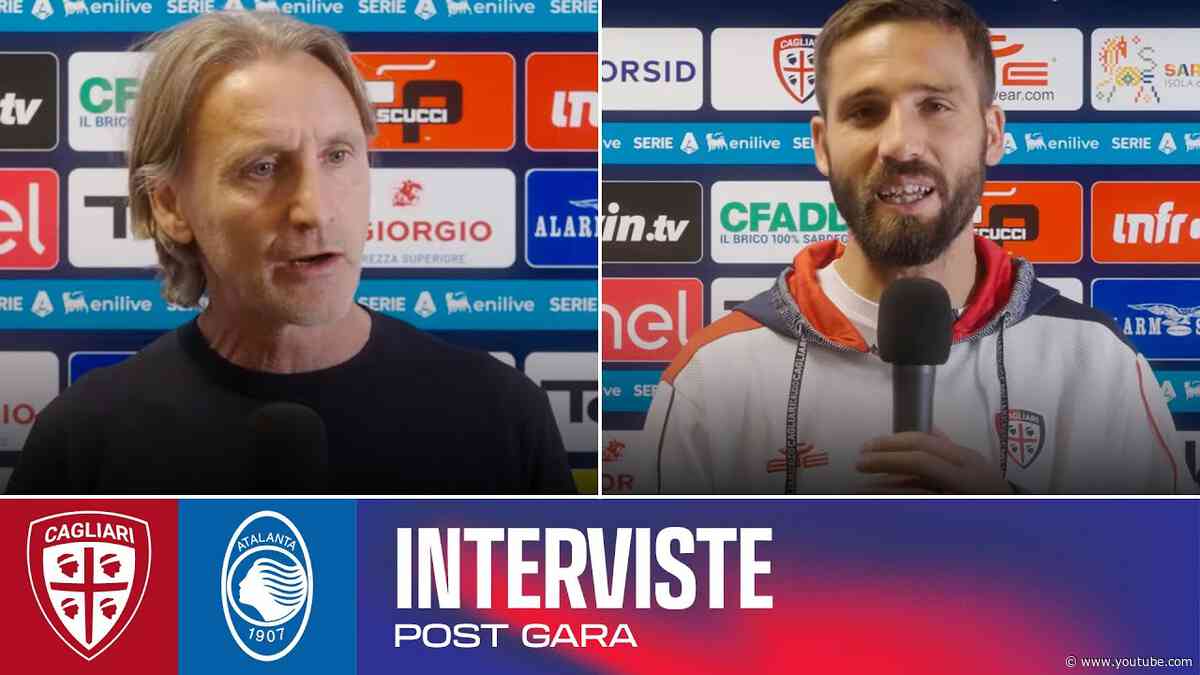 POST GARA | Nicola e Pavoletti dopo Cagliari-Atalanta | SERIE A ENILIVE