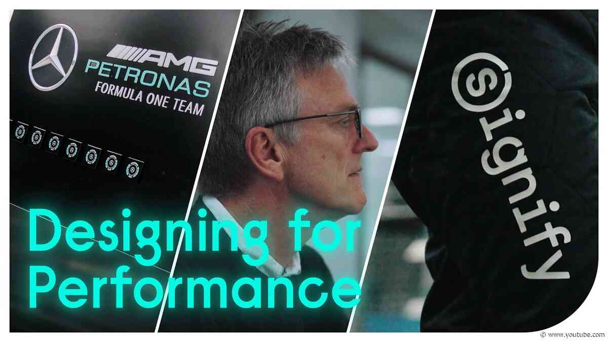 Designing for Performance: Shared Values Between Our F1 Team and Signify