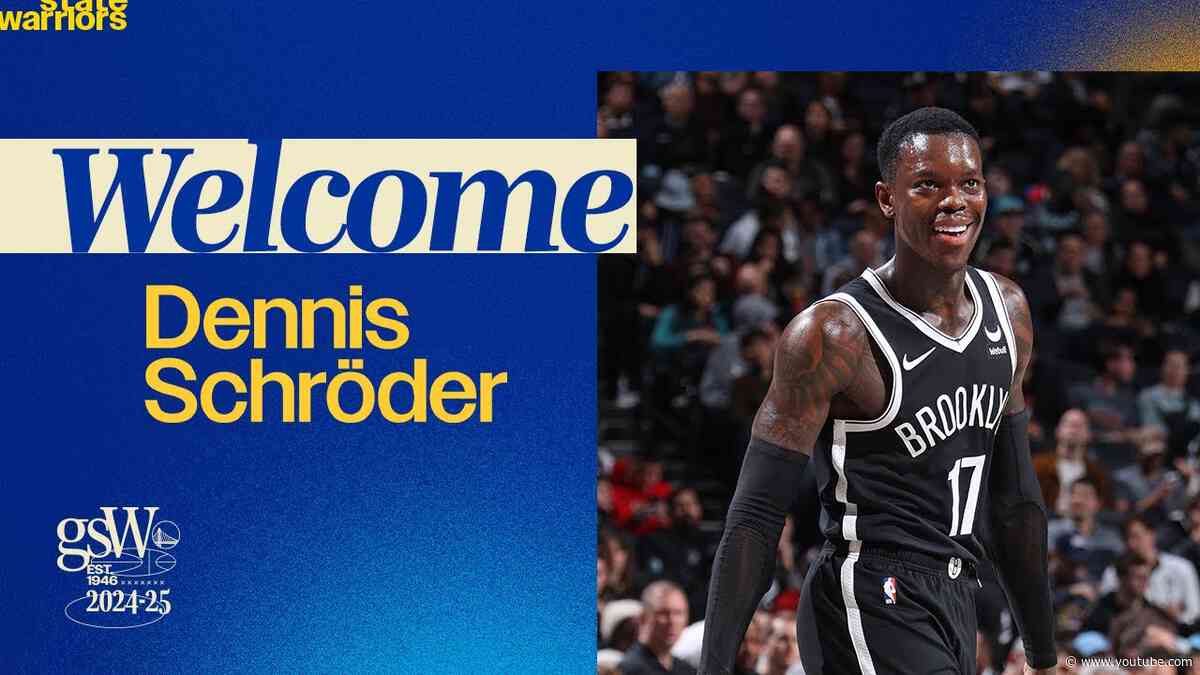 Dennis Schröder is a Golden State Warrior! | Highlights