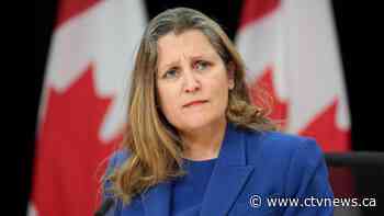 Chrystia Freeland resigns from Justin Trudeau's cabinet