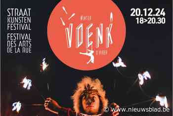 Vuurshows, acrobatie en animatie op Wintervoenk in Jette