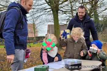 Loenhoutse kinderen helpen Kerstman met speuren naar verloren pakjes