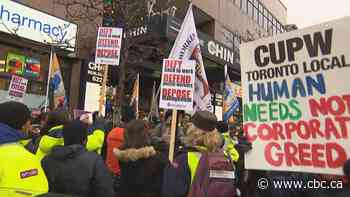 Toronto postal workers react after being ordered back to work