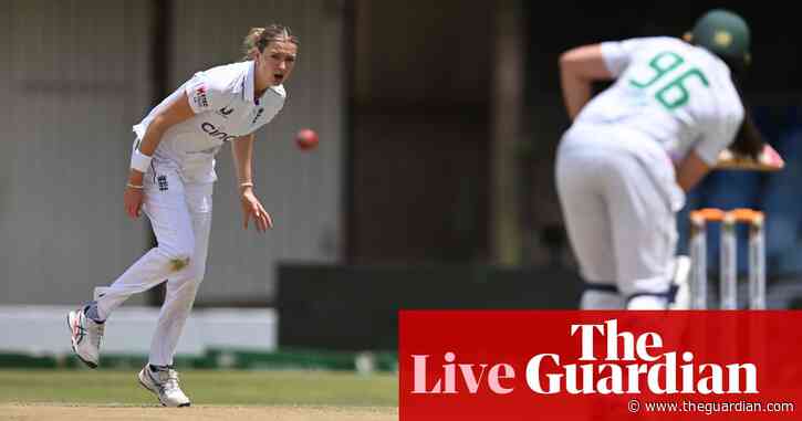 South Africa v England: women’s Test cricket international, day two – as it happened