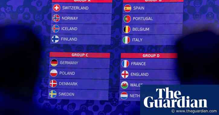 Euro 2025 draw: England get tough group with France, Netherlands, Wales