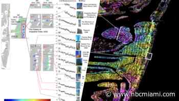 University of Miami study finds 35 buildings sinking along South Florida coastline