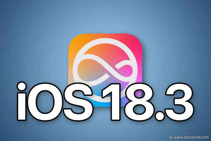 Apple releases first iOS 18.3 beta