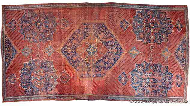 Anatolian Oushak Carpet Rolls Out Win For Stair Galleries