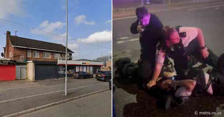 Boy, 13, ‘knocks out police officer’ outside chip shop