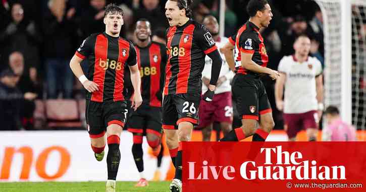 Bournemouth 1-1 West Ham: Premier League – as it happened