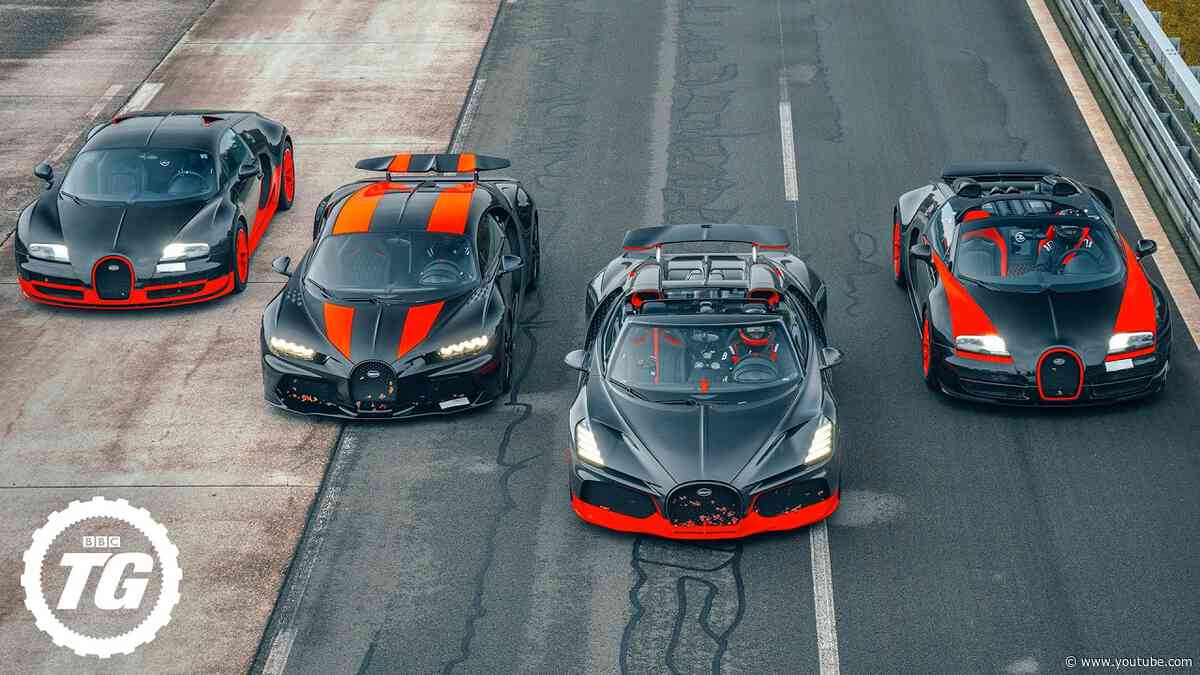 The Secrets Of ALL Bugatti’s Top Speed ‘World Record’ Hypercars!