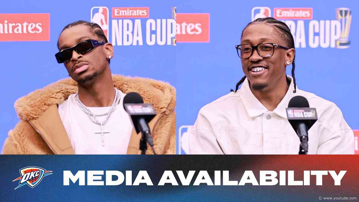 Full Post Game Media Availability | OKC Thunder vs Houston Rockets | NBA Cup | December 14, 2024