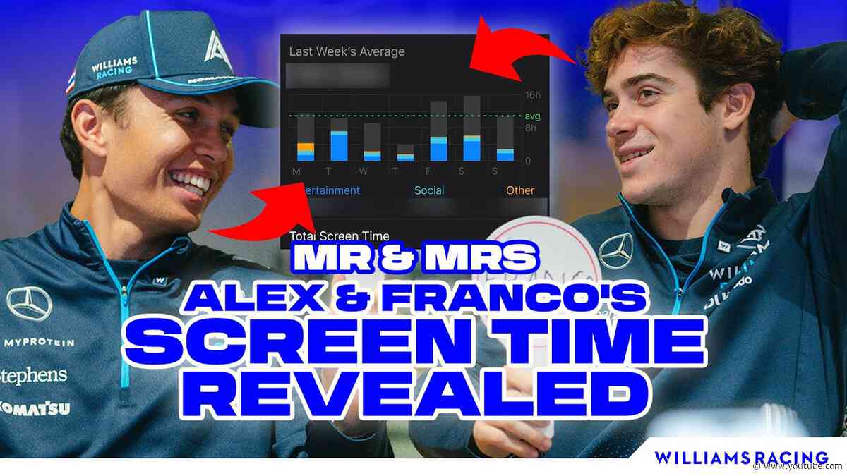 ALEX ALBON AND FRANCO COLAPINTO PLAY MR & MRS | Williams Racing