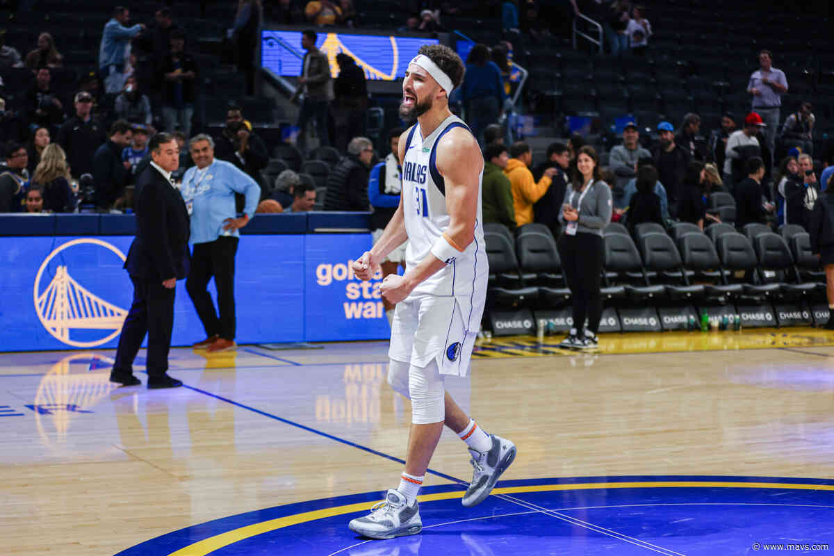 Riding a hot hand lately, Thompson very comfortable in role with Mavs