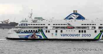 Passenger recounts close call after B.C. ferry forced to drop anchor