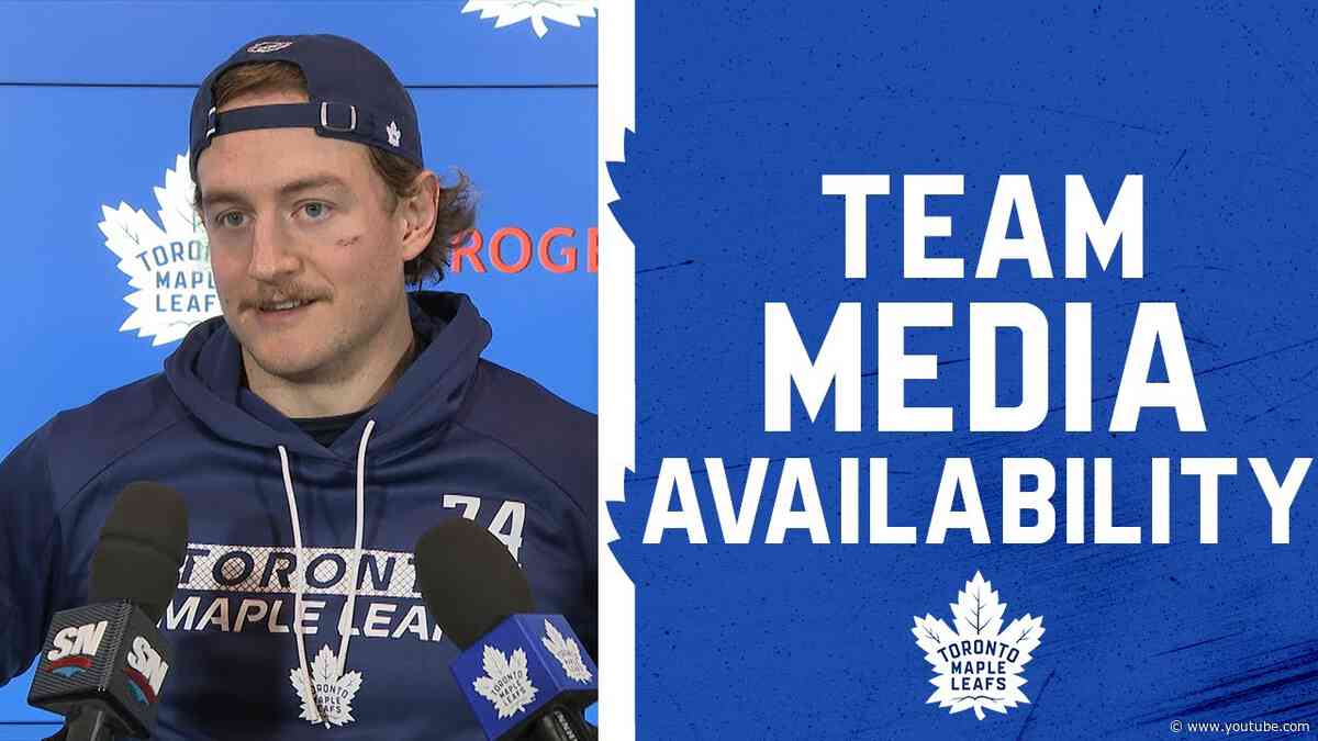 Maple Leafs Media Availability | Pregame vs. Buffalo Sabres | December 15, 2024