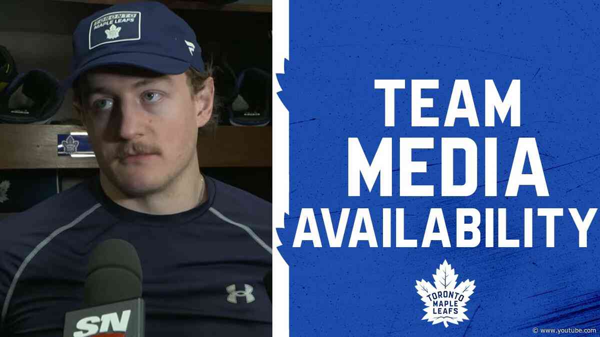 Maple Leafs Media Availability | Pregame at Detroit Red Wings | December 14, 2024