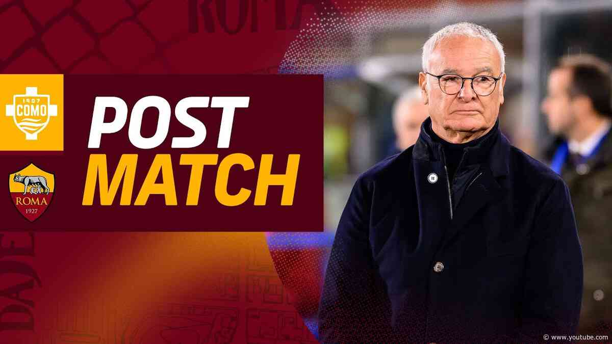 CLAUDIO RANIERI | INTERVISTA POST COMO-ROMA