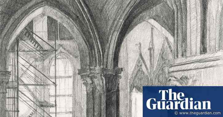 ‘It was so fragile, we weren’t certain it wouldn’t collapse’: the architect who sketched Notre Dame’s ancient insides