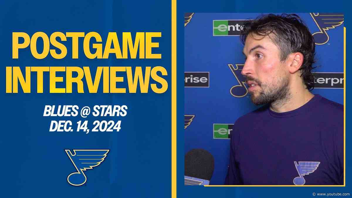 Dec. 14: Postgame Interviews