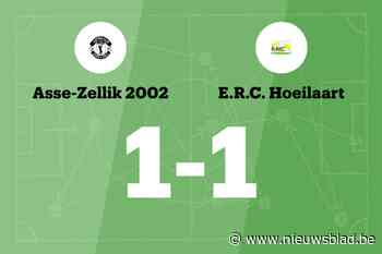 Asse-Zellik 2002 en Hoeilaart verdelen de punten