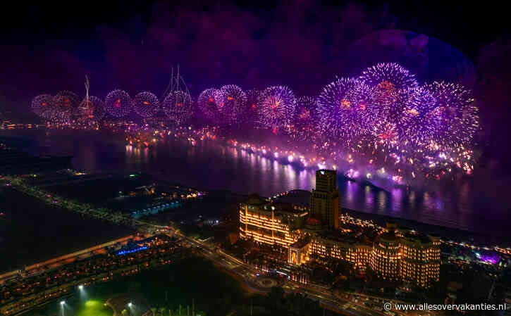 Spectaculaire vuurwerkshow in Ras Al Khaimah