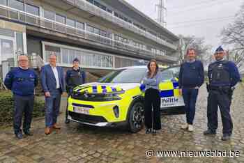 Nieuw dienstvoertuig van Beerselse wijkpolitie is meteen primeur