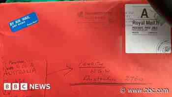 Letter arrives at wrong address 10,000 miles away