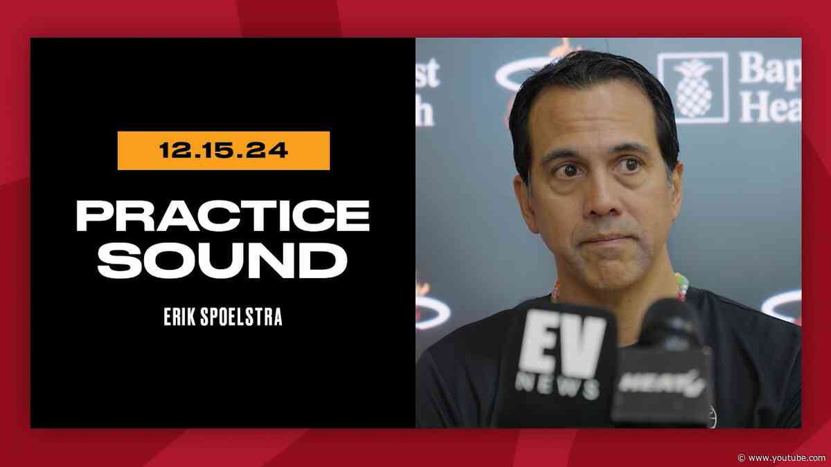 Erik Spoelstra | Practice Interview | December 15, 2024