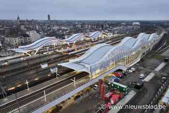 Jaarwisseling luidt nieuwe fase in voor bouw Mechels station: “Normaal gezien zijn nieuwe perrons 9 en 10 eind 2026 in dienst”