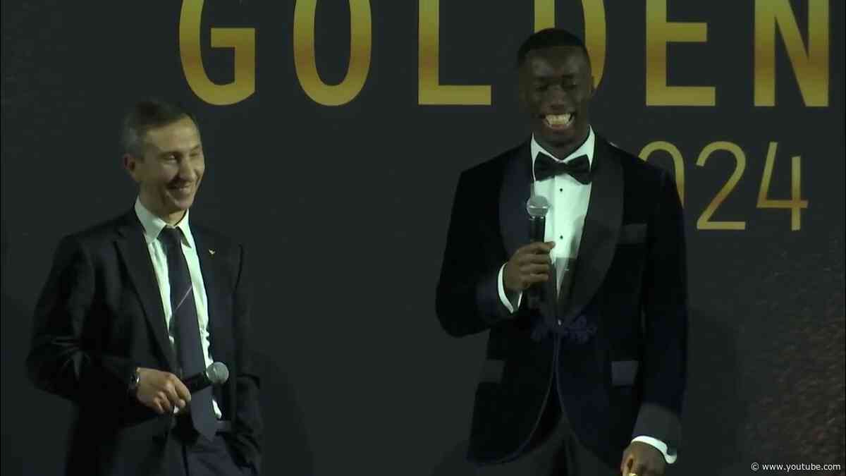 Michael Kayode premiato Best Italian Golden Boy