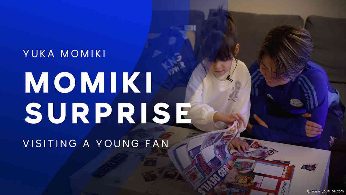 Momiki Surprises Young Foxes Fan 📩