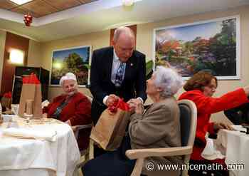 Le Prince fête Noël avec  les aînés de l’A Qietüdine