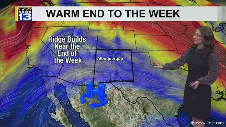 Dry air and warming temperatures