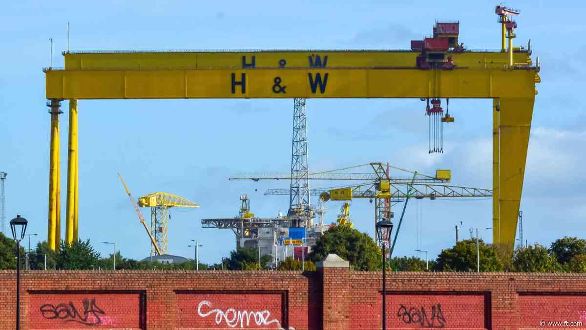 Navantia to rescue shipbuilder Harland & Wolff