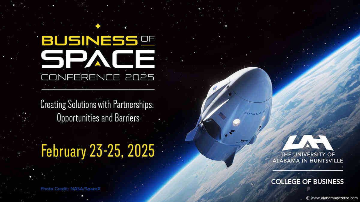 UAH to host second annual Business of Space Conference February 23-25; Registration is now open