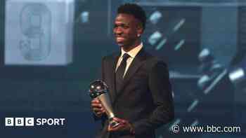 Vinicius Jr named Fifa Best men's player of the year