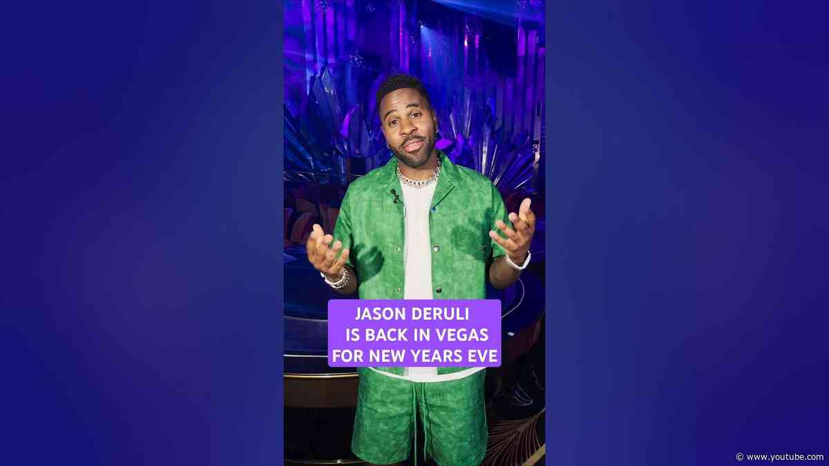 JASON DERULO is back in Vegas for NYE weekend