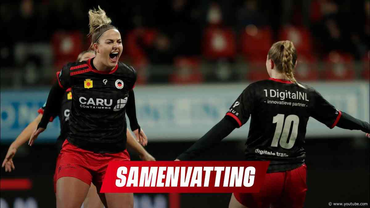 📺 𝗦𝗔𝗠𝗘𝗡𝗩𝗔𝗧𝗧𝗜𝗡𝗚 | Vermakelijke stadsderby levert geen punten op voor Excelsior Vrouwen (3-5)