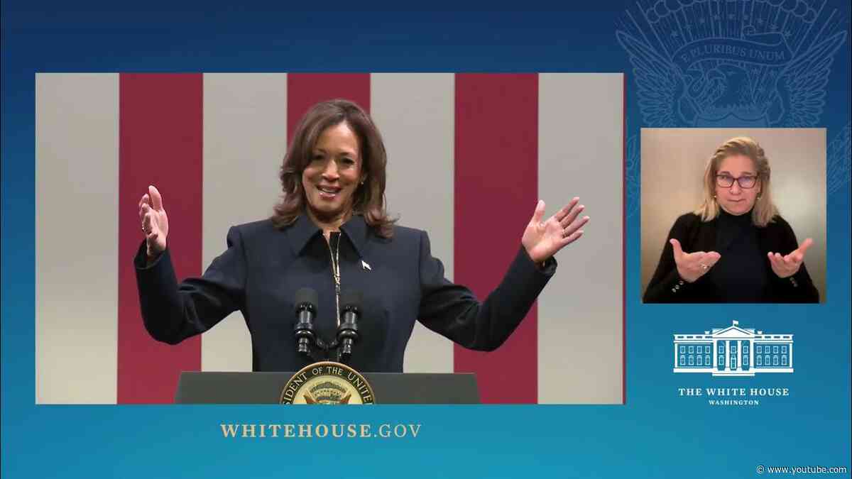 Vice President Harris Delivers Remarks to Young Leaders