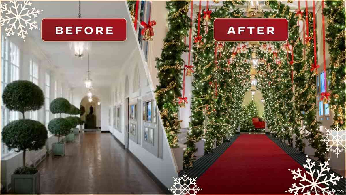 The White House Transforms into a Season of Peace & Light for the 2024 Holidays