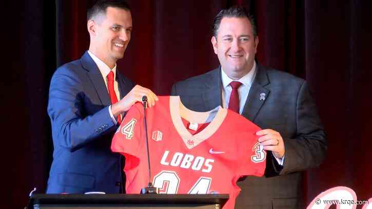 UNM introduces Jason Eck as head football coach