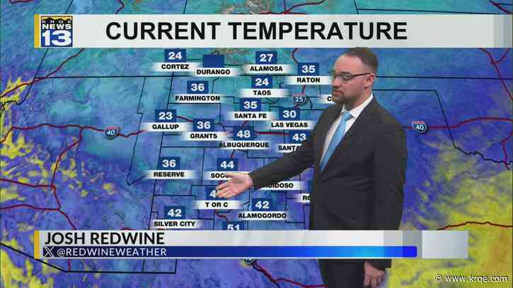 Dry and mild weather continue through the week