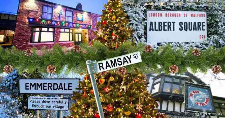 When are the soaps on over Christmas? Full festive schedule revealed